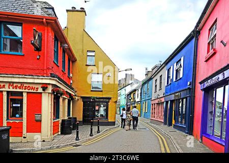 Kinsale Main Street County Cork Republic of Ireland River Bandon Stock Photo