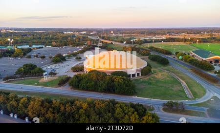 Waco, TX - September 22, 2023: Ferrell Center on the Campus of Baylor University Stock Photo