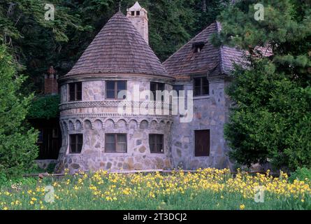 Vikingsholm, Emerald Bay State Park, California Stock Photo