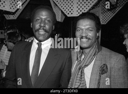 **FILE PHOTO** Richard Roundtree Has Passed Away. Richard Roundtree and Billy Dee Williams Circa 1980's Credit: Ralph Dominguez/MediaPunch Stock Photo