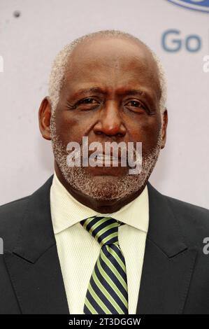 **FILE PHOTO** Richard Roundtree Has Passed Away. LOS ANGELES, CA - JUNE 30: Richard Roundtree at the 2013 BET Awards at Nokia Theatre L.A. Live on June 30, 2013 in Los Angeles, California. Copyright: xMediaPunchxInc.x Stock Photo