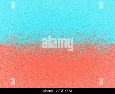 Abstract contrast grunge minimal bright pink and turquoise background. Punchy pastel style vector design Stock Vector