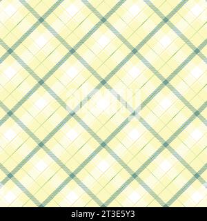 Tartan textile background pattern in vector form; plaid vector check fabric seamless Stock Vector