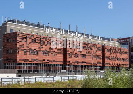 France, Nord, Lille, Pasteur Institute of Lille Stock Photo