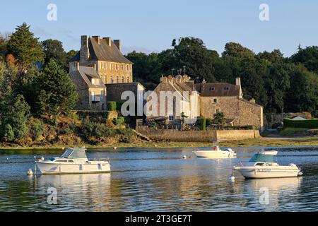 France, Cotes d'Armor, Crehen, Saint Cast le Guildo, former convent of the Carmes du Guildo Stock Photo