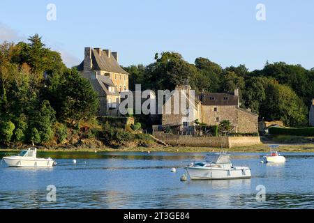 France, Cotes d'Armor, Crehen, Saint Cast le Guildo, former convent of the Carmes du Guildo Stock Photo