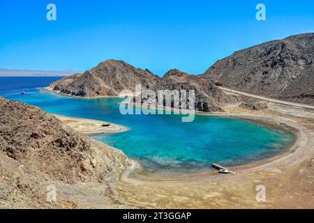 Egypt, governorate of South Sinaï, Taba, the Fjord Stock Photo