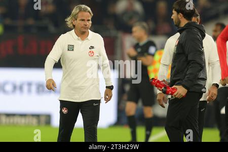 Dusseldorf, Deutschland. 21st Oct, 2023. firo: October 21st, 2023 Football, Soccer, Men 2nd League, Second 2nd Bundesliga, Season 2023/2024 Fortuna Dusseldorf - 1.FC FCK Kaiserslautern 4:3 Co coach, Sascha Franz Credit: dpa/Alamy Live News Stock Photo