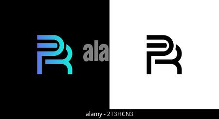 PR logo, PR Monogram, Initial PR Logo, Letter PR logo, Icon, Vector Stock Vector