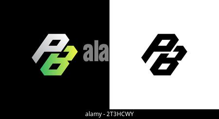 PB logo, PB Monogram, Initial PB Logo, Letter PB logo, Icon, Vector Stock Vector