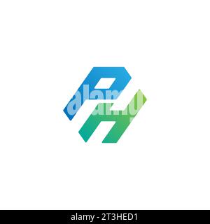PH logo, PH Monogram, Initial PH Logo, Letter PH logo, Icon, Vector Stock Vector