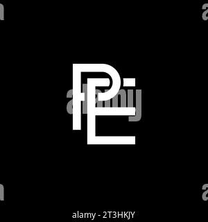 PE logo, PE Monogram, Initial PE Logo, Letter PE logo, Icon, Vector Stock Vector