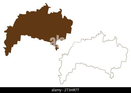 City of Ipswich (Commonwealth of Australia, Queensland state) map ...