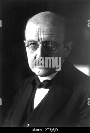 Max Karl Ernst Ludwig Planck (1858 – 1947) German theoretical physicist Stock Photo