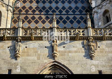 Wien, Stephansdom, Riesentor, romanisch, Portal, Eingang, Österreich ...