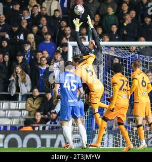 Birmingham, UK. 25th Oct, 2023. *** during the EFL Sky Bet Championship match between Birmingham City and Hull City at St Andrews, Birmingham, England on 25 October 2023. Photo by Stuart Leggett. Editorial use only, license required for commercial use. No use in betting, games or a single club/league/player publications. Credit: UK Sports Pics Ltd/Alamy Live News Stock Photo