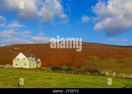 Farmhouse, Malin Beg,Glencolumbkille, County Donegal, Ireland Stock Photo