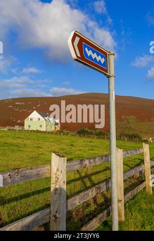 Farmhouse, Malin Beg,Glencolumbkille, County Donegal, Ireland Stock Photo