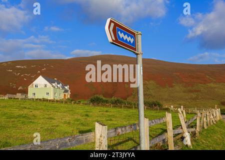 Farmhouse, Malin Beg,Glencolumbkille, County Donegal, Ireland Stock Photo