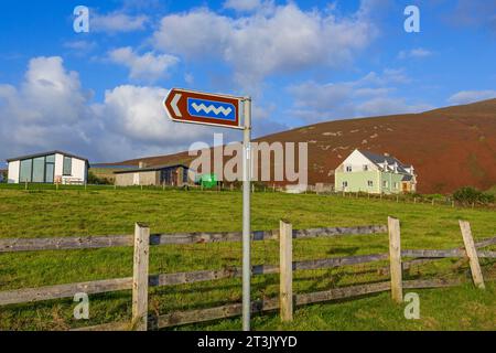 Farmhouse, Malin Beg,Glencolumbkille, County Donegal, Ireland Stock Photo