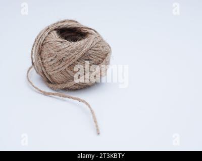 Natural Hemp Rope Hemp Fiber Woven Into A Thick Thread Closeup Textured  Effect Natural Plant Material Jute Rope Texture Background For Design Stock  Photo - Download Image Now - iStock