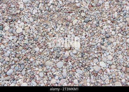 Abstract background of pebble rocks Stock Photo