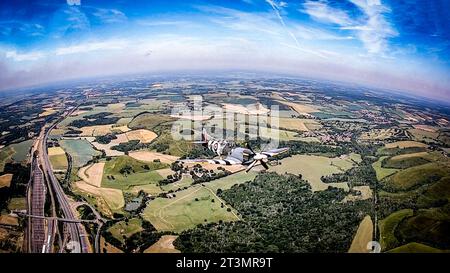 Two Seater Spitfire Stock Photo