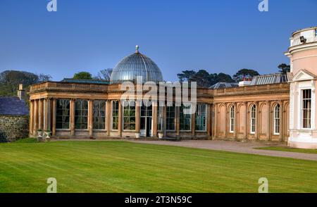 Ballywalter Park home of Lord and Lady Dunleath, Arts Peninsula, County Down, Northern Ireland Stock Photo