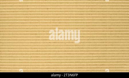 brown corrugated cardboard texture useful as a background Stock Photo