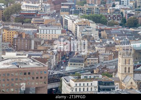 View from the Sky Garden in London England UK Stock Photo