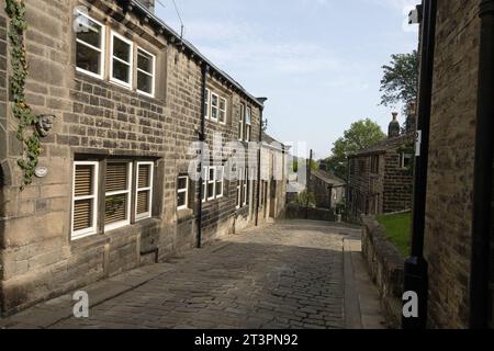 Heptonstall West Yorkshire England Stock Photo