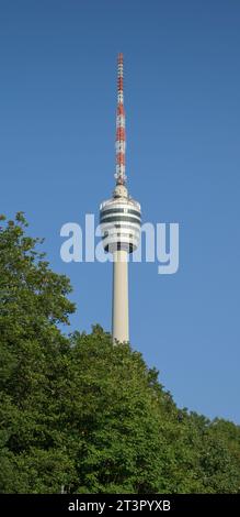 SWR Fernsehturm Stuttgart, Hoher Bopser, Stuttgart, Baden-Württemberg, Deutschland Stock Photo