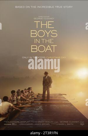 The Boys in the Boat  movie poster Stock Photo