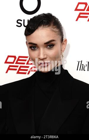 Amy Jackson attends the UK premiere of Deep Fear at the Ham Yard in