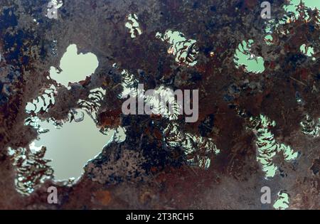 corroded stainless steel Stock Photo