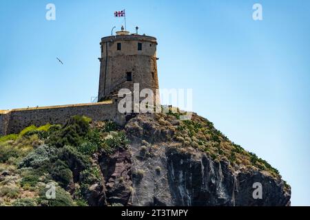 Tower of Nora or Sant'Efisio - Sardinia - Italy Stock Photo