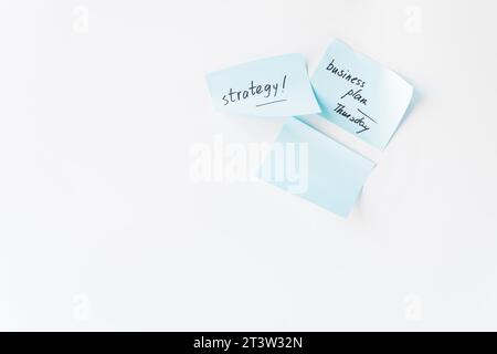 Planning business plan Stock Photo