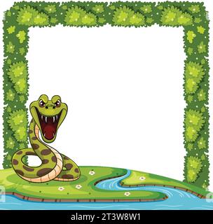 An image of a cartoon snake border Stock Vector Image & Art - Alamy