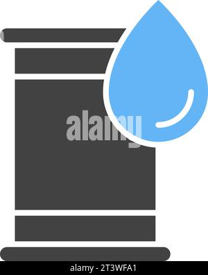 Dippel Oil icon vector image. Stock Vector