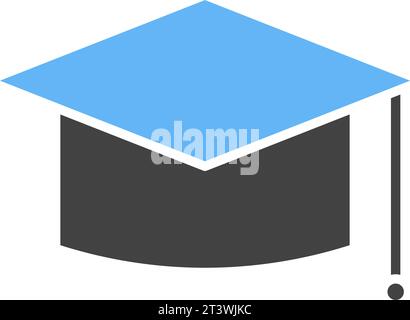 Mortarboard icon vector image. Stock Vector