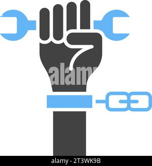 Forced Labour icon vector image Stock Vector Image & Art - Alamy