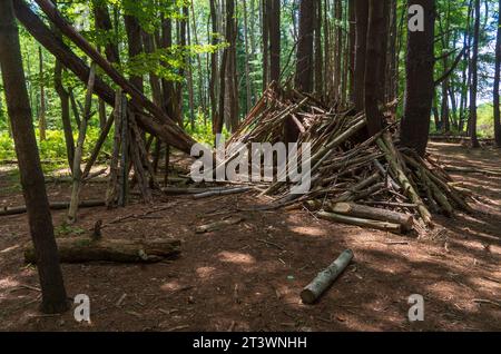 Jamestown Audubon Center and Sanctuary in New York Stock Photo