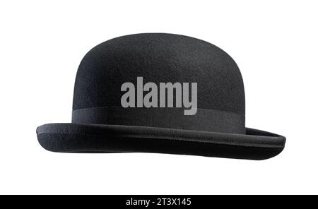 Bowler hat isolated on a white background Stock Photo