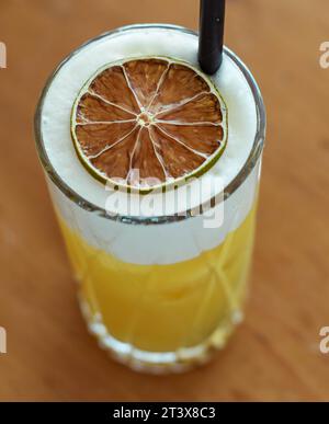 Daiquiris cocktails made by a professional bartender Stock Photo