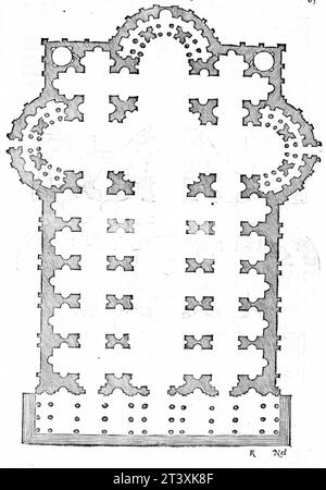 Libro primo [-quinto] d'architettura di Sebastiano Serlio bolognese, nel quale con facile & breue modo si tratta de primi principij della geometria Stock Photo