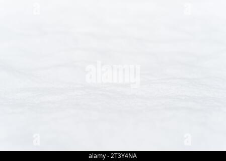 Texture of Snow Covered Ground Stock Photo