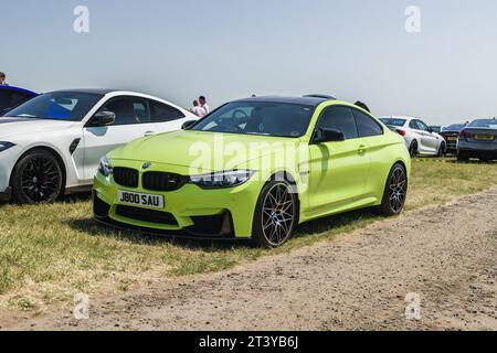 Tarporley, Cheshire, England, June 3rd 2023. Oulton Park BMW Sommerfest, automotive culture, lifestyle and transport editorial illustration. Stock Photo