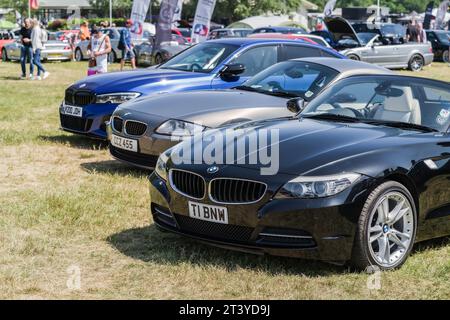 Tarporley, Cheshire, England, June 3rd 2023. Oulton Park BMW Sommerfest, automotive culture, lifestyle and transport editorial illustration. Stock Photo