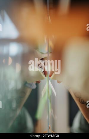 A Diverse Business Team Brainstorming and Sharing Ideas in a Collaborative Co-Working Space Stock Photo