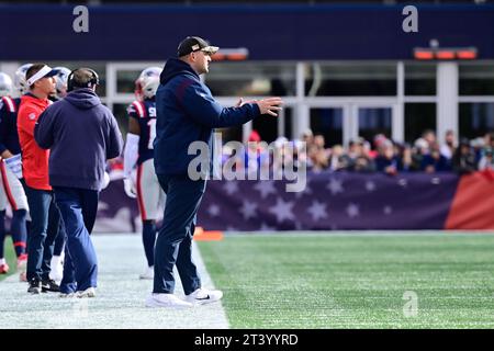 New England Patriots assistant head coach Joe judge before an NFL ...